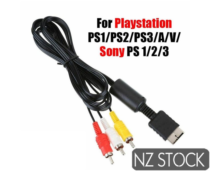 PS2 PS3 AV Audio Video Cable - Sale Sale NZ Stock Deal Carousel 1