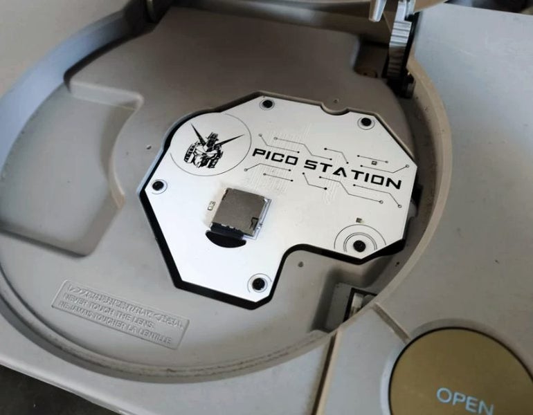 Mod jailbreak PS1 PICO STATION Carousel 2