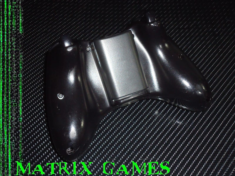 Official Microsoft Xbox 360 Wireless Controller - (Black on Black)... Carousel 5