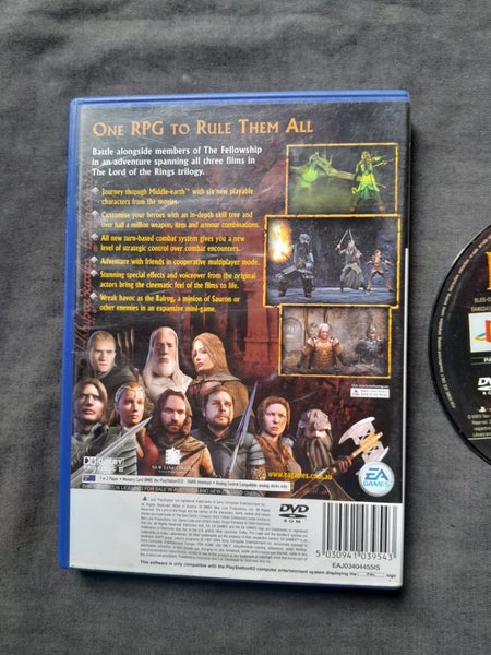 The Lord Of The Rings The Third Age Playstation 2 Carousel 2