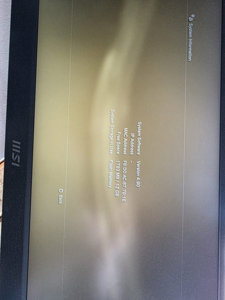 PS3 Console + Controller + HDMI + Power Cable Carousel 5