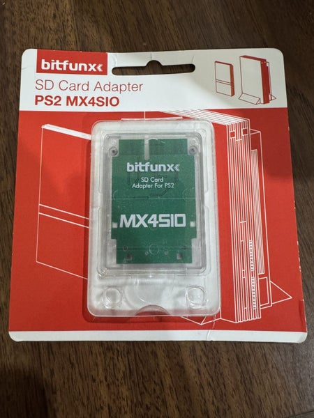 bitfunx. SD Card adapter for PS2. new in packet. PS2 MX4SIO Carousel 1
