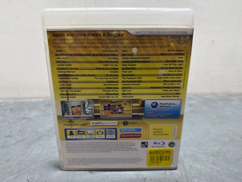 SingStar PS3 Game Chart Hits + SingStore #W195725-110 Carousel 2