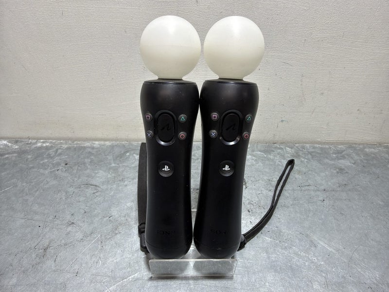 SONY PLAYSTATION 2 ACCESSORY MOVE CONTROLLER PAIR #W193528-3 Carousel 1