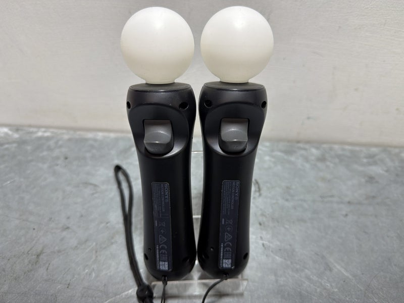 SONY PLAYSTATION 2 ACCESSORY MOVE CONTROLLER PAIR #W193528-3 Carousel 2