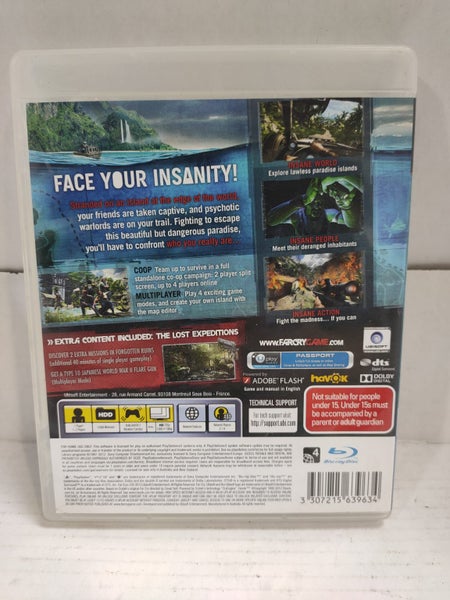 FAR CRY 3 THE LOST EXPEDITIONS EDITION PS3 GAME #B13201686-11 Carousel 2