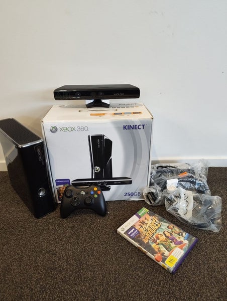 Xbox 360 S Console 250GB HDD + Kinect + Wireless controller + games Carousel 1