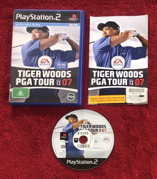 Tiger Woods PGA Tour 07 - PS2 Game Carousel 1
