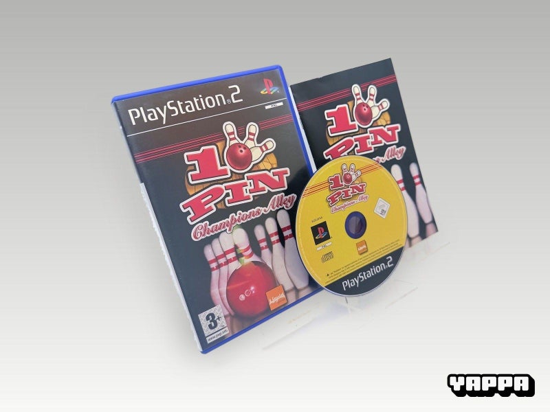PS2 • 10 Pin: Champions Alley • CIB Carousel 1