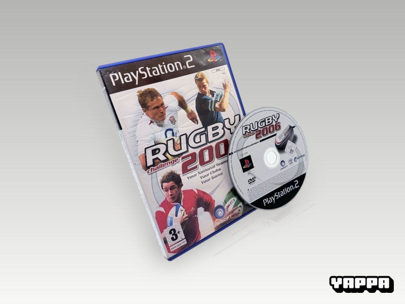 PS2 • Rugby Challenge 2006 Artwork Damage • No Manual Carousel 1