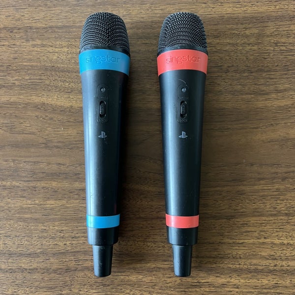 Wireless SingStar Microphones Set - Great Condition Carousel 2