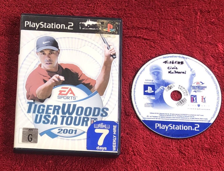 Tiger Woods USA Tour 2001 - PS2 Game Carousel 1