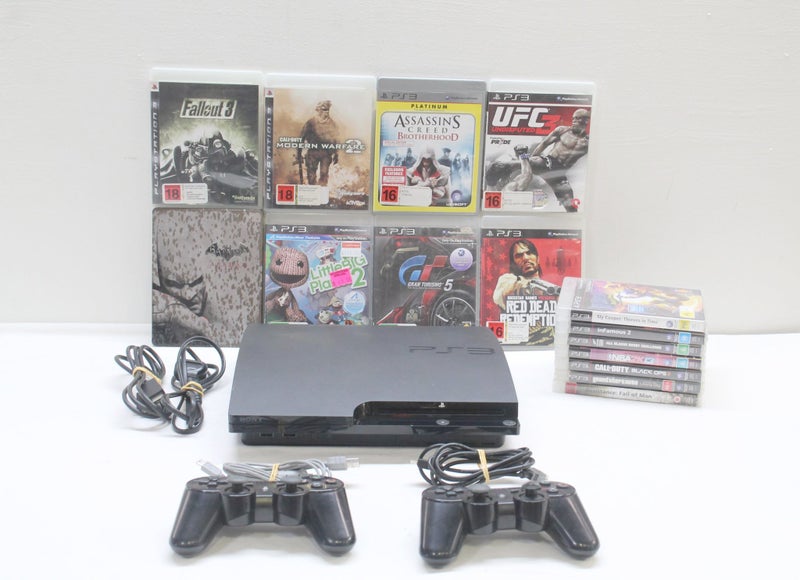 PS3 Package, 15 Cool Games & Controllers Carousel 1