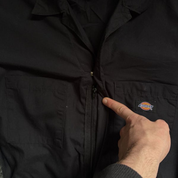 Dickies Short Sleeve Coveralls | Black | Mechanic Boilersuit image 4