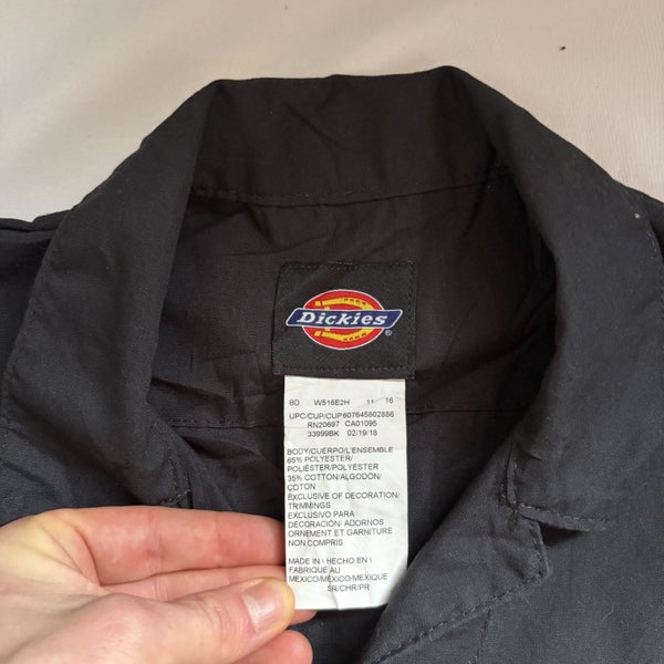 Dickies Short Sleeve Coveralls | Black | Mechanic Boilersuit image 5