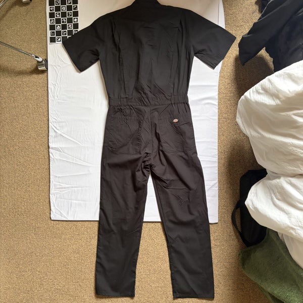 Dickies Short Sleeve Coveralls | Black | Mechanic Boilersuit image 9
