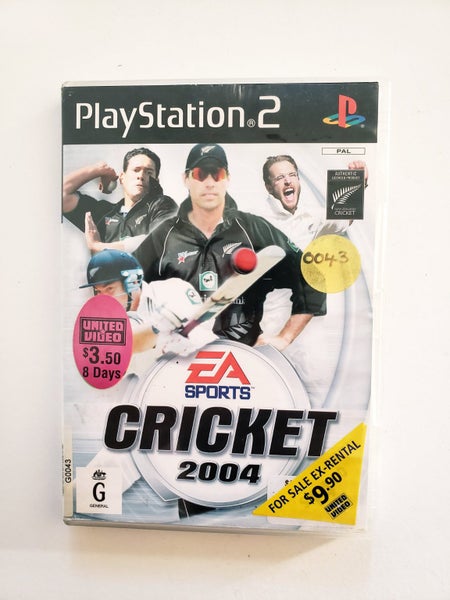 Cricket 2004 / Playstation 2 / PS2 Carousel 1