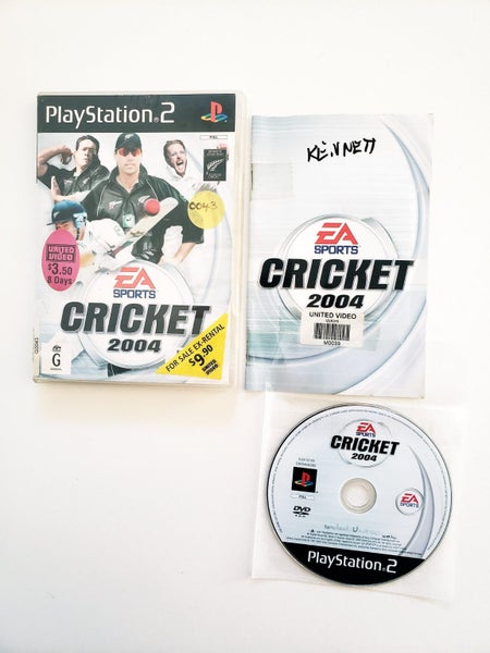 Cricket 2004 / Playstation 2 / PS2 Carousel 2