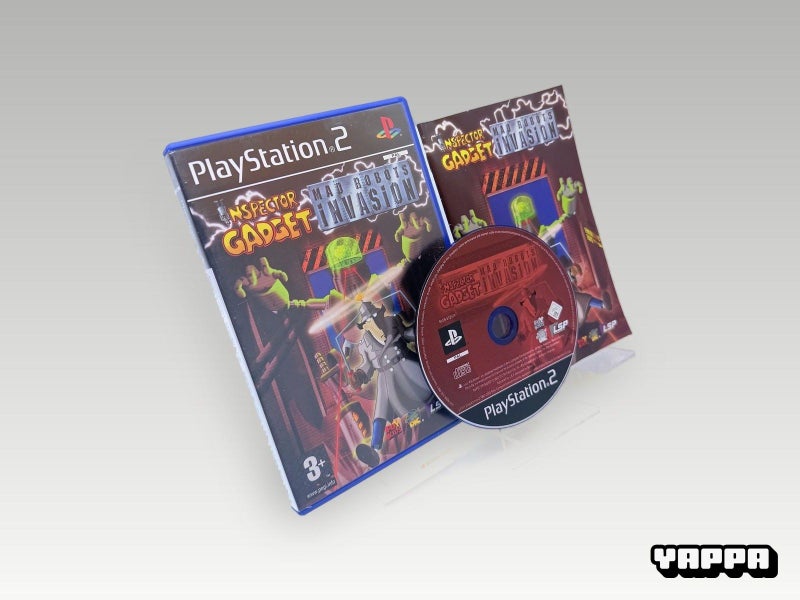 PS2 • Inspector Gadget: MAD Robots Invasion • CIB Carousel 1