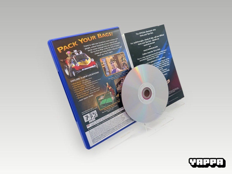 PS2 • The Sims Bustin' Out • CIB Carousel 2
