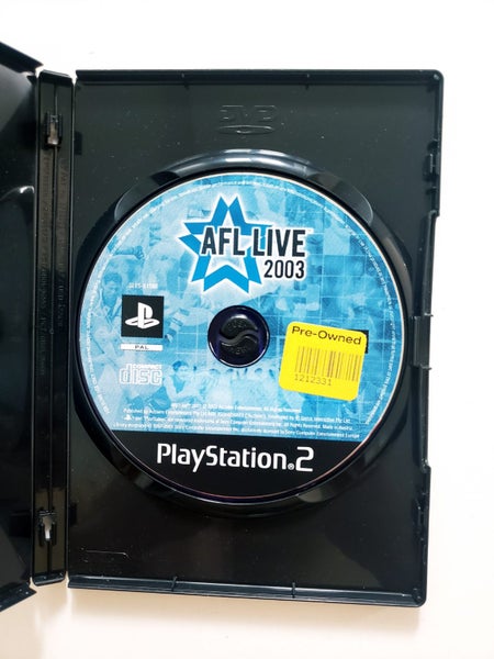 AFL Live 2003 / Playstation 2 / PS2 Carousel 1