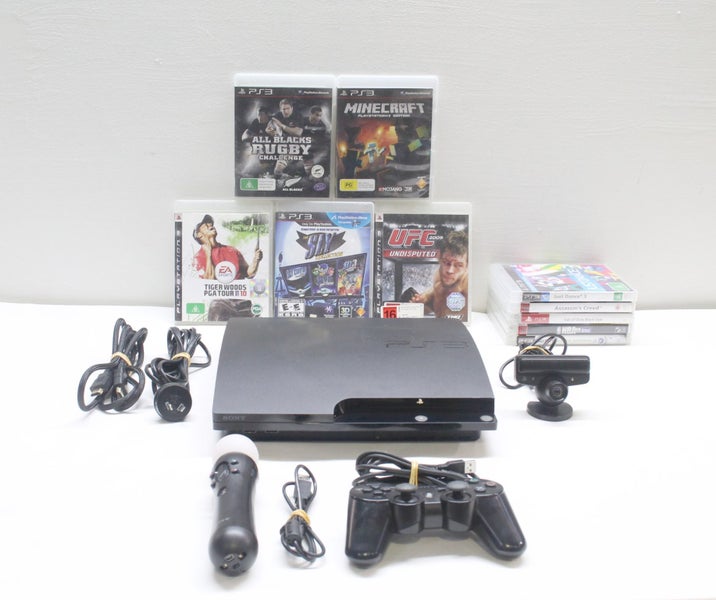 PS3 Package, 15 Games & Controllers Carousel 1