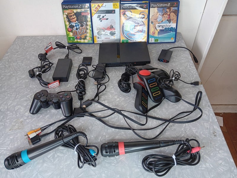 PS2 Console Bundle (inc SingStar) Carousel 1