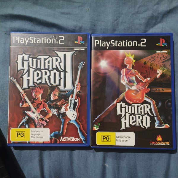 Rare Near New Guitar Hero Bundle for PS2! Carousel 2