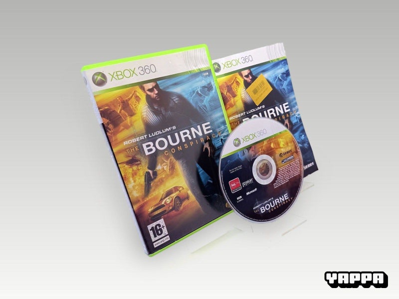 Xbox 360 • Robert Ludlum's The Bourne Conspiracy • CIB Carousel 1