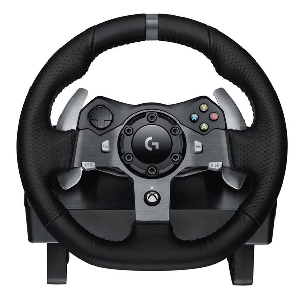 Logitech G920 Driving Force Racing Wheel for Xbox Series X/S One and PC Carousel 2