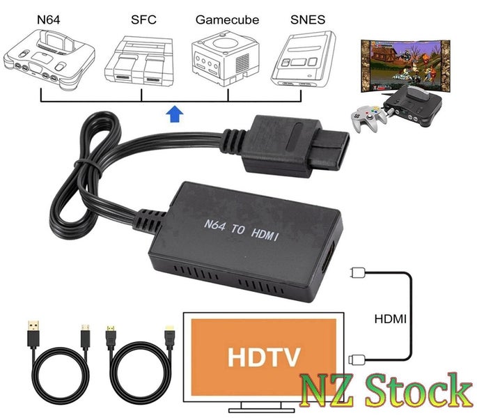 N64 to HDMI Converter (Auckland Stock) Carousel 1