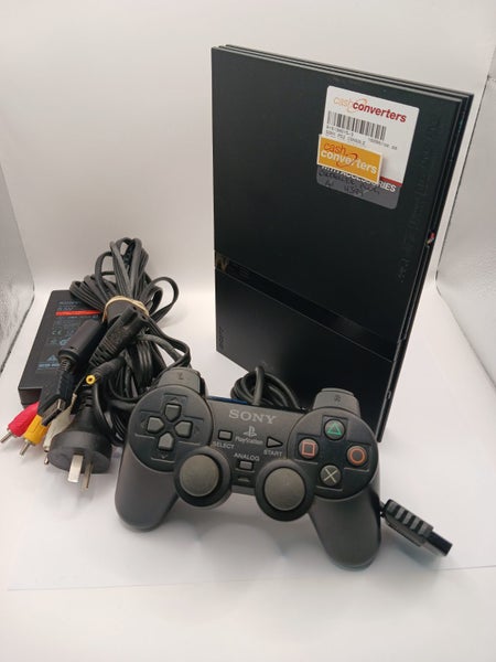 SONY PS2 CONSOLE SLIM SCPH70002 with Controller #B16138015-3 Carousel 1