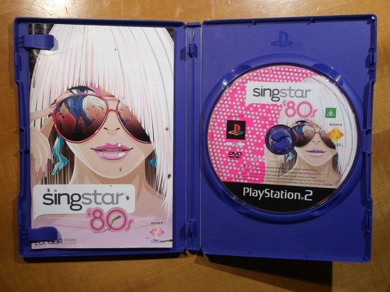 SingStar '80s - PS2 Game - Tested Working Carousel 2