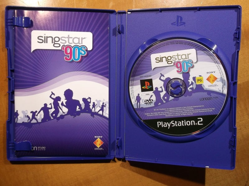 SingStar '90s - PS2 Game - Tested Working Carousel 2
