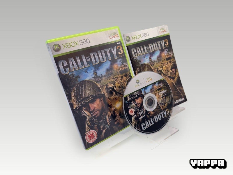 Xbox 360 • Call of Duty 3 • CIB Carousel 1