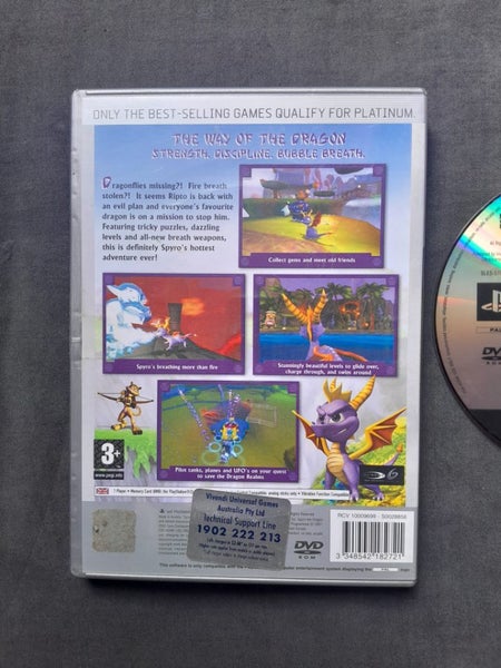 Spyro Enter The Dragonfly Playstation 2 Carousel 2
