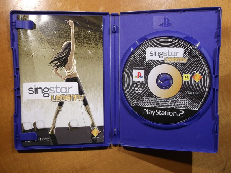 SingStar Legends - PS2 Game - Tested Working Carousel 2