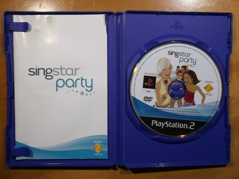 SingStar Party - PS2 Game - Tested Working Carousel 2