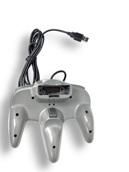 USB N64-Style Controller (PC / Retro Emulation) GREY - NEW Carousel 2