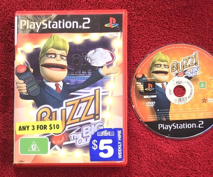 Buzz!: The BIG Quiz - PS2 Game Carousel 1
