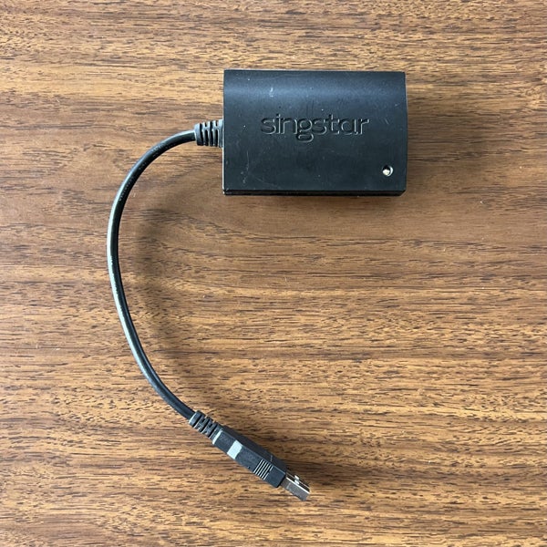 2x SingStar Microphones + Converter - Great Condition Carousel 4