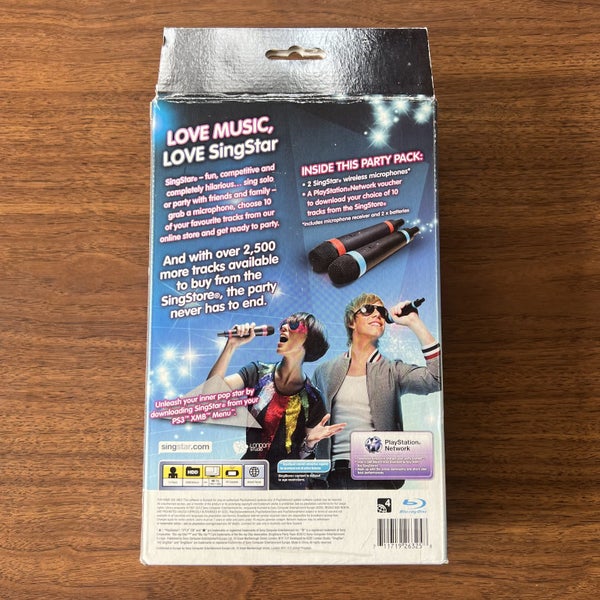 Wireless SingStar Microphones Set Boxed - Great Condition Carousel 6