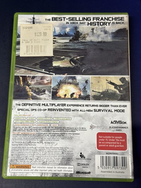 Call of Duty: Modern Warfare 3 [Xbox 360] Carousel 2
