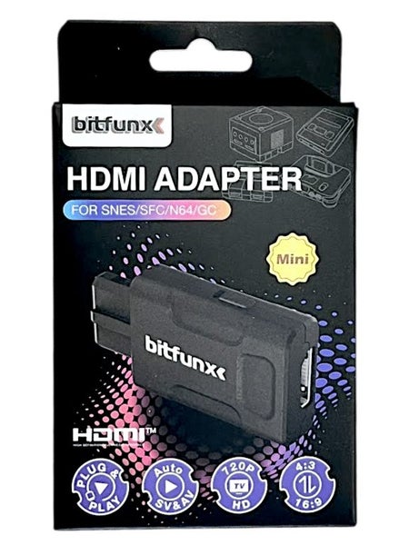 Nintendo 64 HDMI Adapter for SNES + N64 + GameCube (NEW) Carousel 1