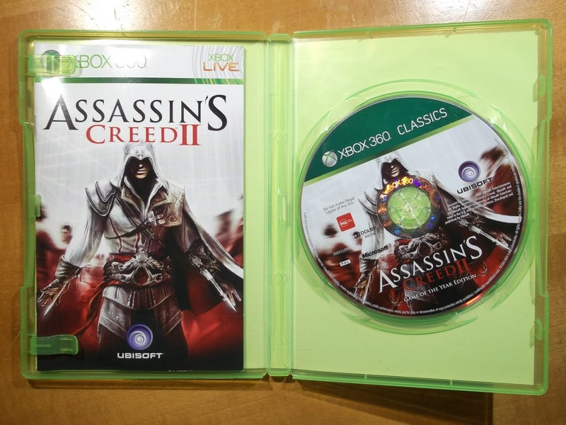 Assassin's Creed II GOTY Edition - XBOX 360 Game - VG Condition Carousel 2
