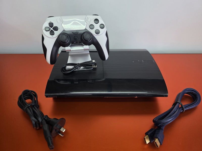 Sony PS3 Console 500GB with BRAND NEW Controller + BRAND NEW Charging Cable Carousel 1
