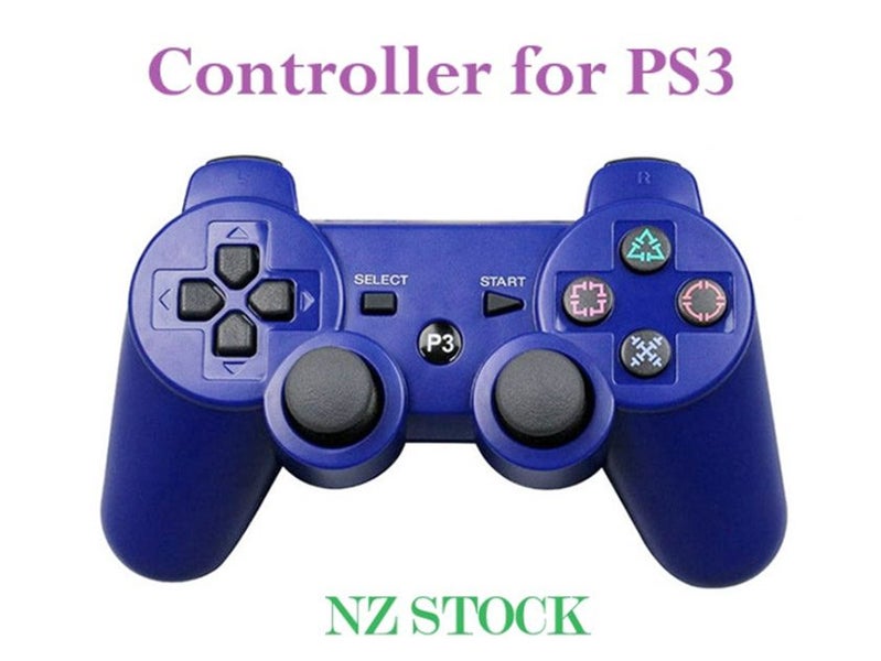 PS3 Wireless Controller Blue Carousel 1
