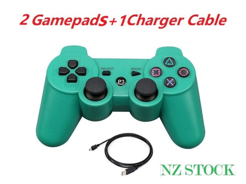 NEW NEW PS3 Controller - NEW *2-Pack - GREEN IN STOCK NOW* Carousel 1