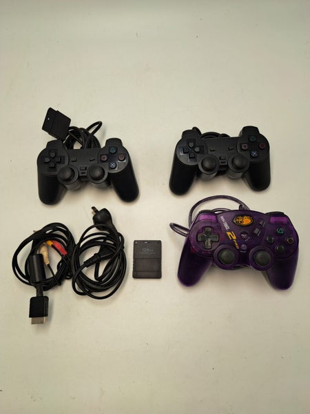 * PS2 Console w/ 3 Controllers, Memory Card & Cables! * Carousel 2