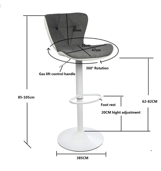 Bar Stool 4 X PCS Carousel 4